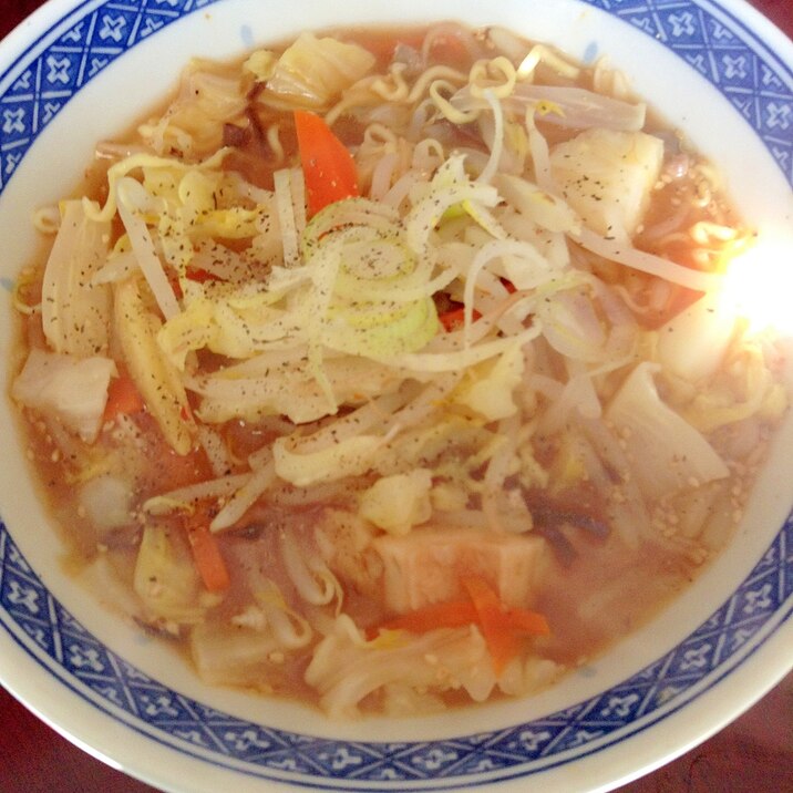 車麩のヘルシー味噌タンメン 今日の献立 レシピ 作り方 By とりあえず乾杯 楽天レシピ